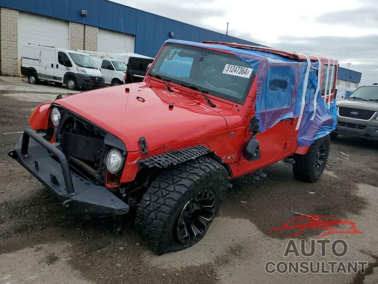 JEEP WRANGLER 2017 - 1C4HJWEG8HL637589