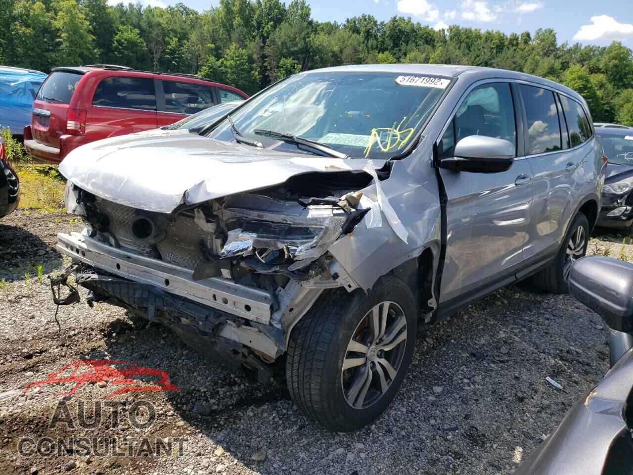HONDA PILOT 2017 - 5FNYF6H53HB087149