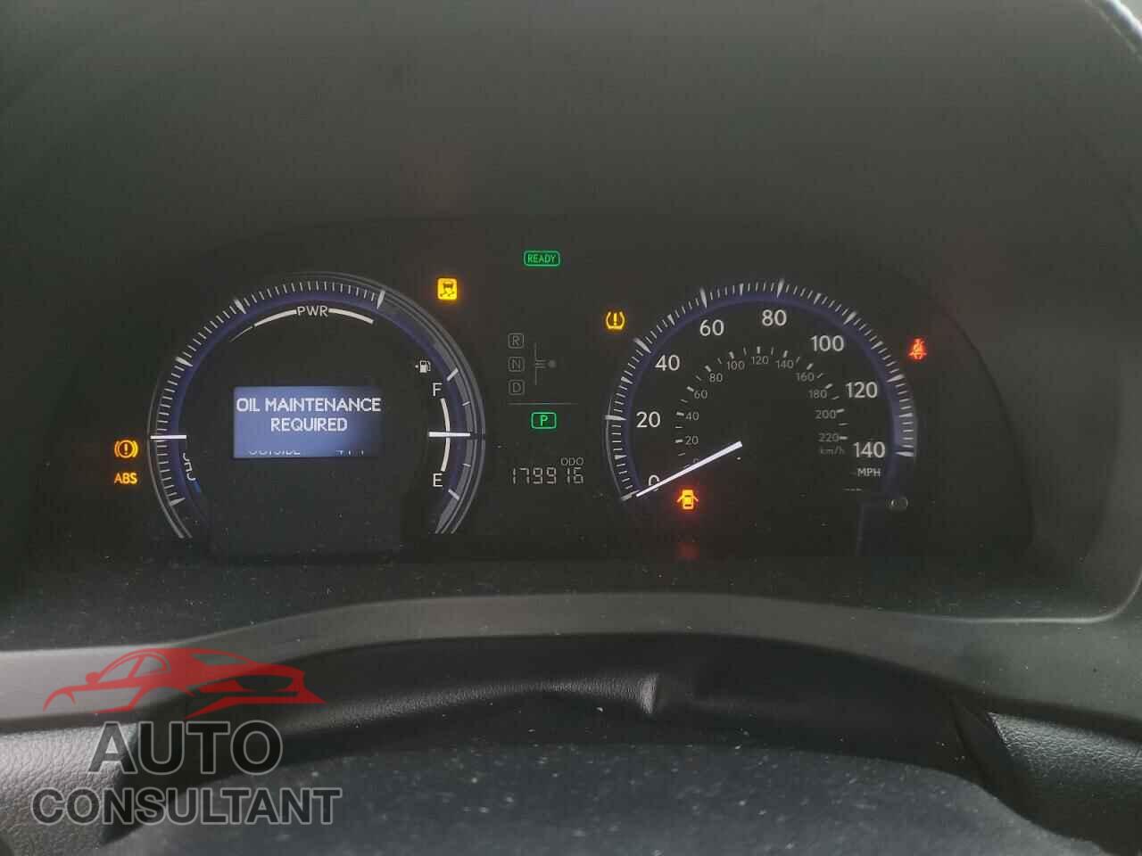 LEXUS HS 2011 - JTHBB1BA5B2044855