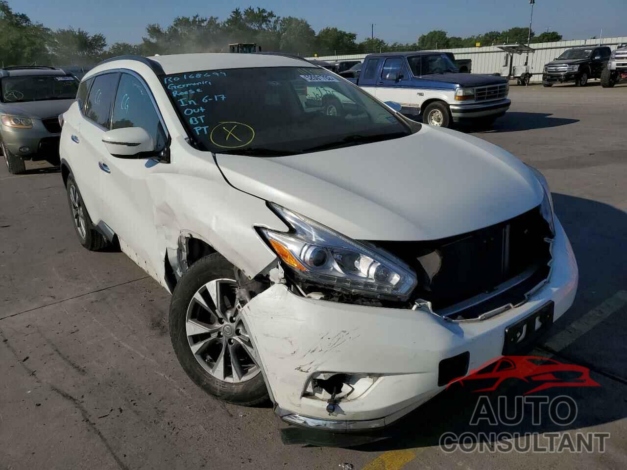 NISSAN MURANO 2017 - 5N1AZ2MG8HN111015