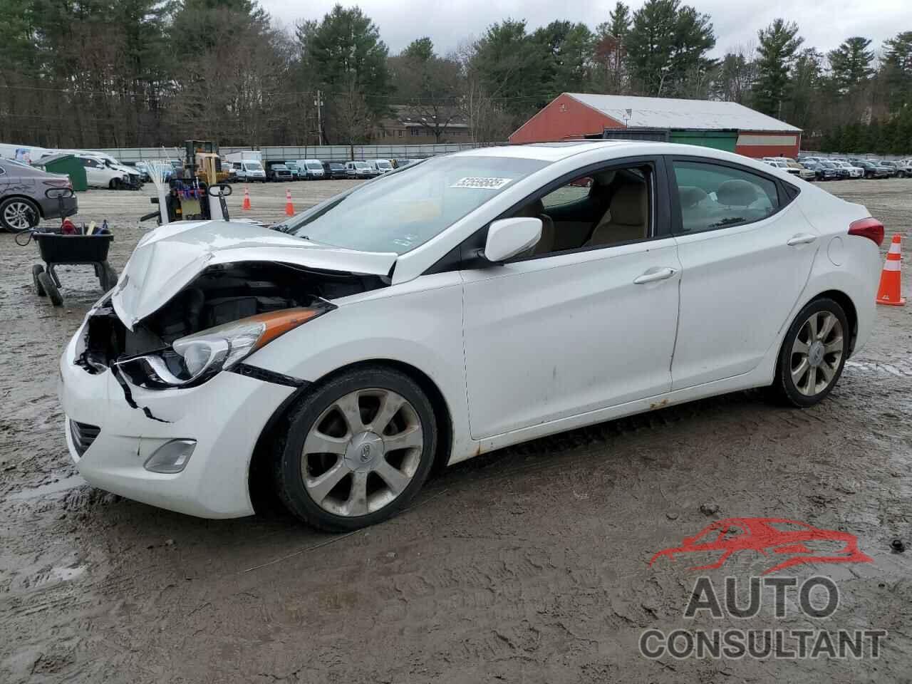 HYUNDAI ELANTRA 2012 - 5NPDH4AE7CH117898