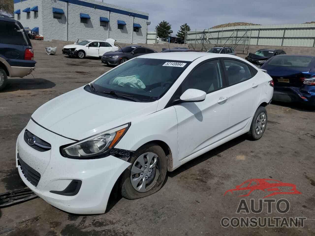 HYUNDAI ACCENT 2017 - KMHCT4AE3HU194318