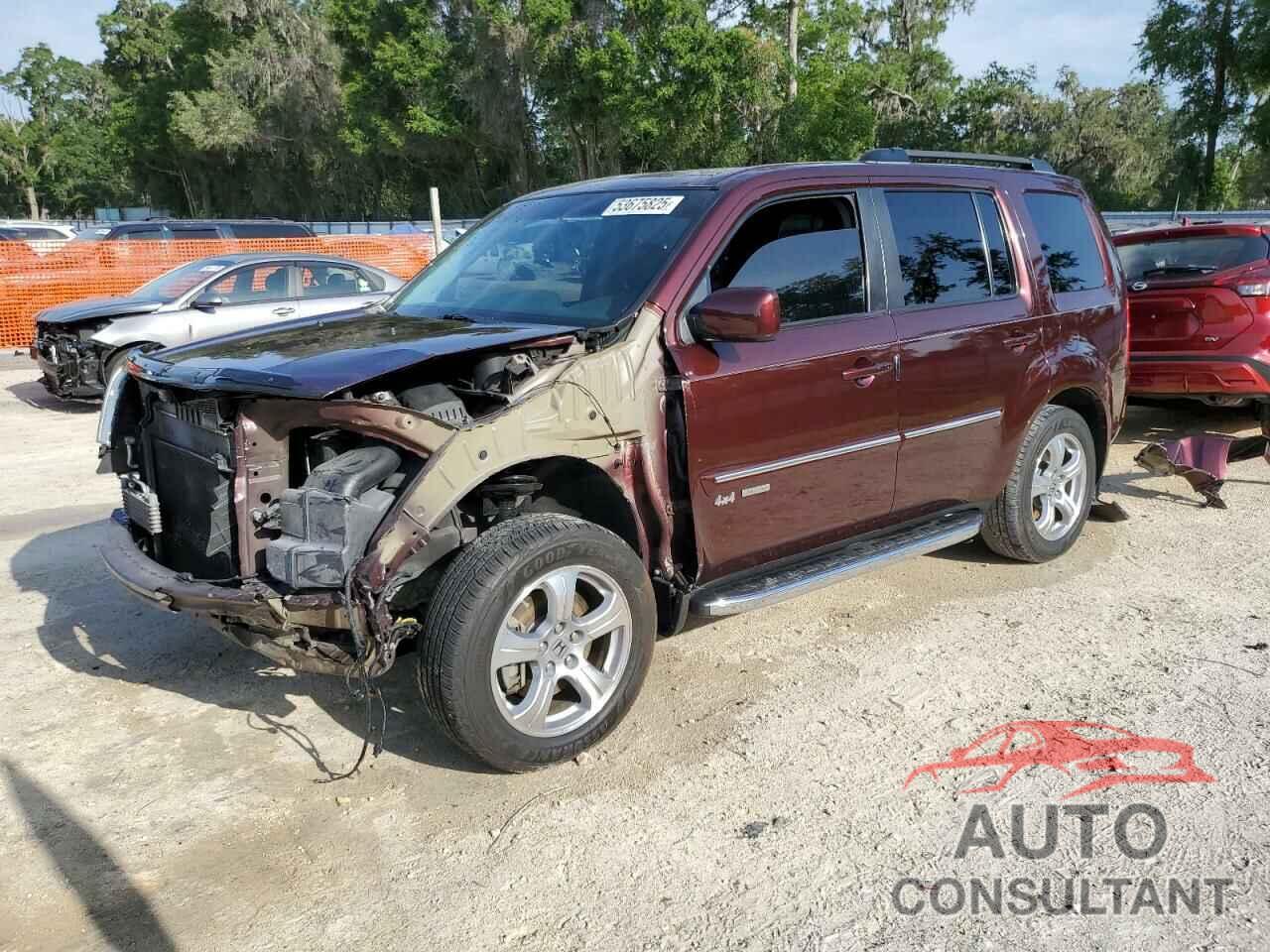 HONDA PILOT 2012 - 5FNYF4H7XCB014245