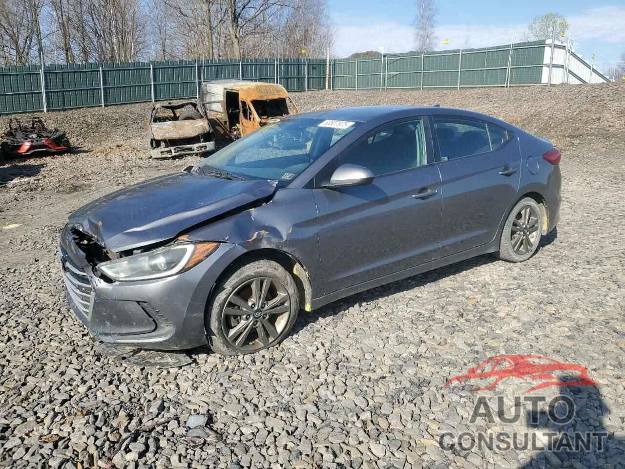 HYUNDAI ELANTRA 2018 - 5NPD84LF9JH286386