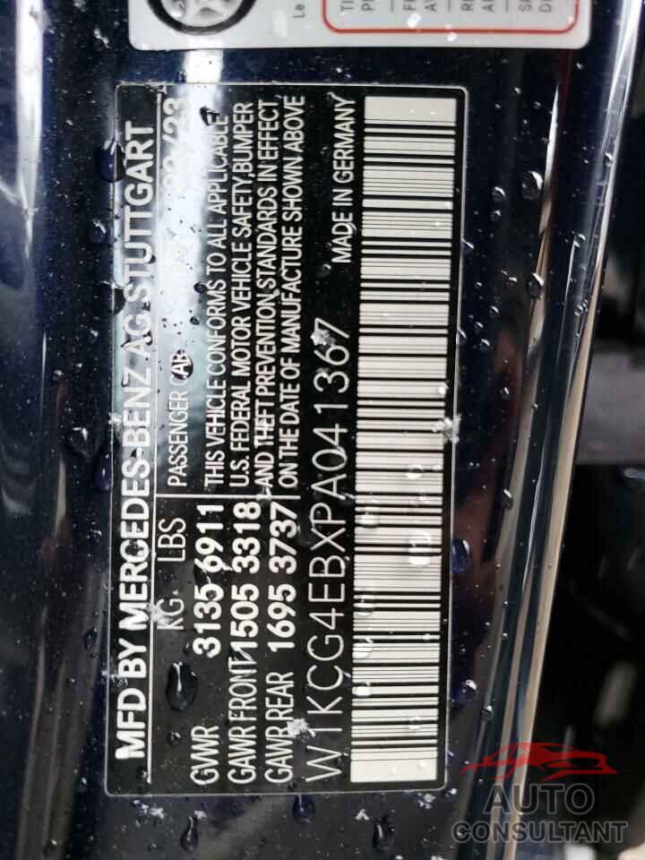 MERCEDES-BENZ EQS SEDAN 2023 - W1KCG4EBXPA041367