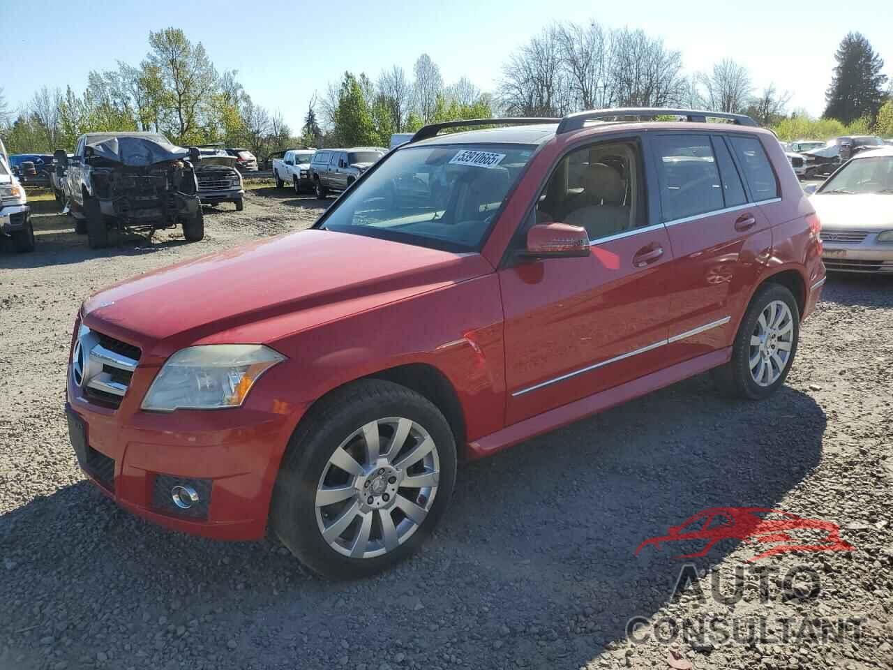 MERCEDES-BENZ GLK-CLASS 2010 - WDCGG5GB3AF475228