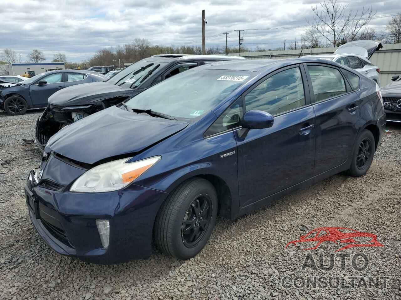 TOYOTA PRIUS 2012 - JTDKN3DU6C1516175