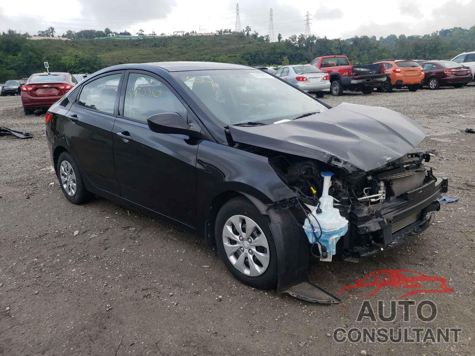 HYUNDAI ACCENT 2016 - KMHCT4AE6GU081333