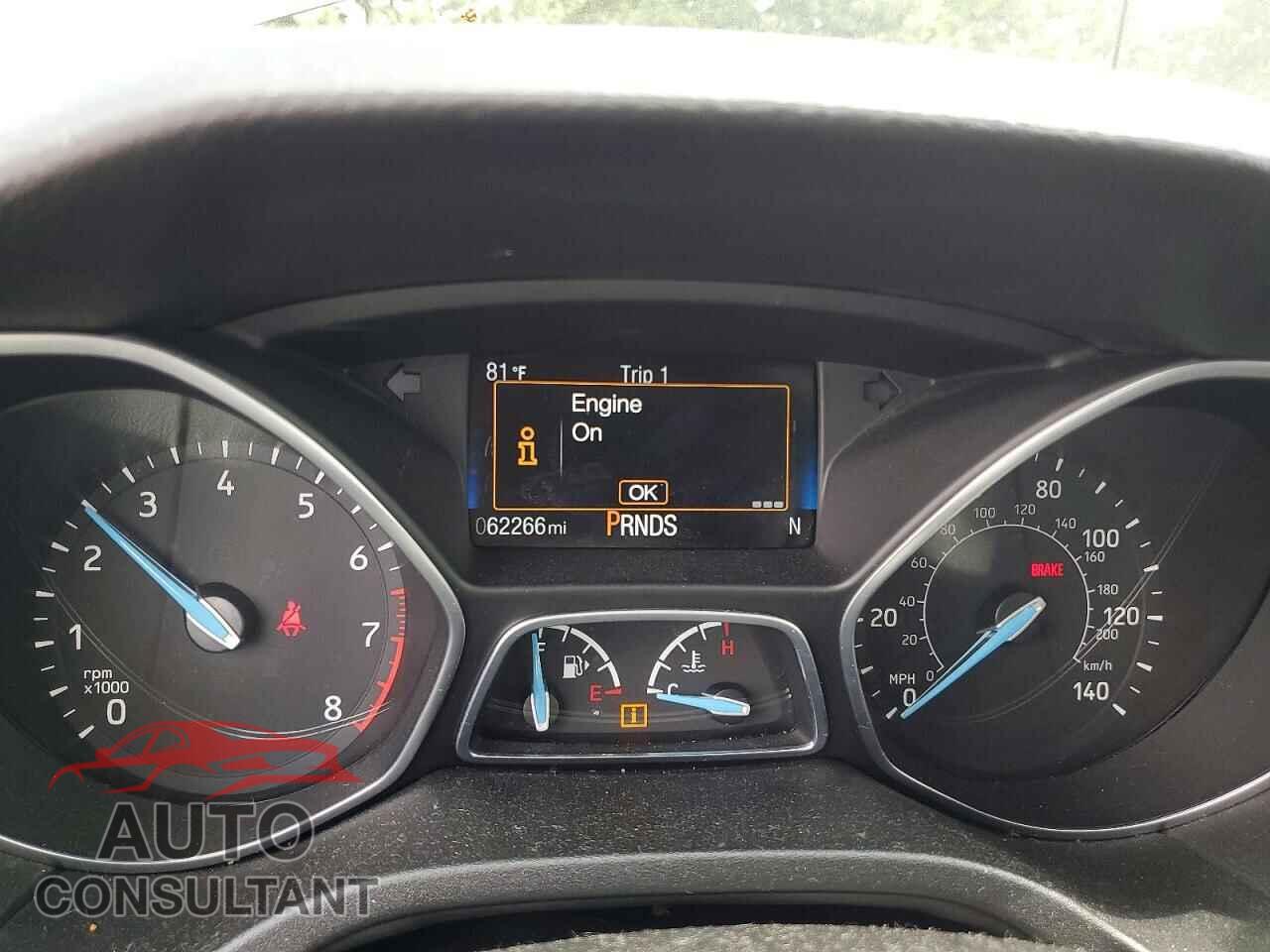 FORD FOCUS 2017 - 1FADP3J25HL272350