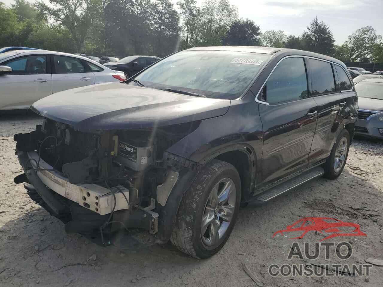 TOYOTA HIGHLANDER 2017 - 5TDDZRFH6HS373125