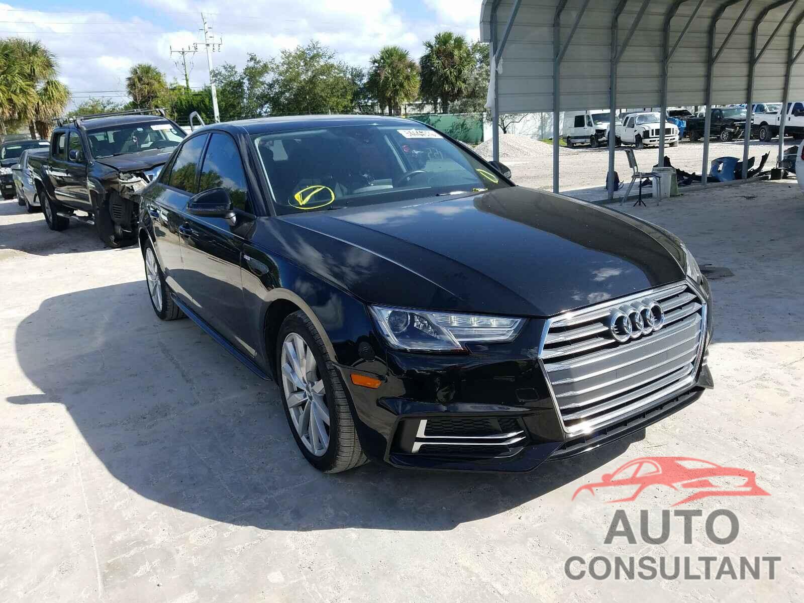 AUDI A4 2018 - WAUKMAF43JA208721