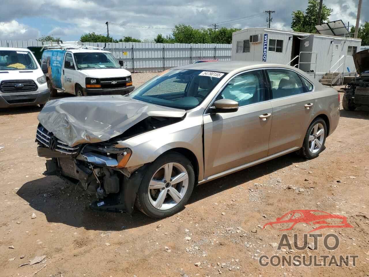 VOLKSWAGEN PASSAT 2015 - 1VWBV7A3XFC056494