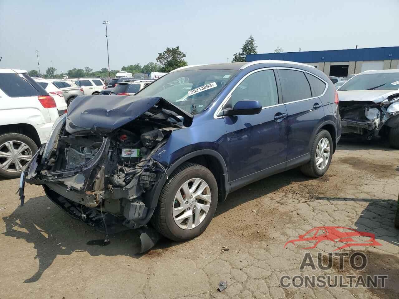 HONDA CRV 2015 - 5J6RM4H75FL021738