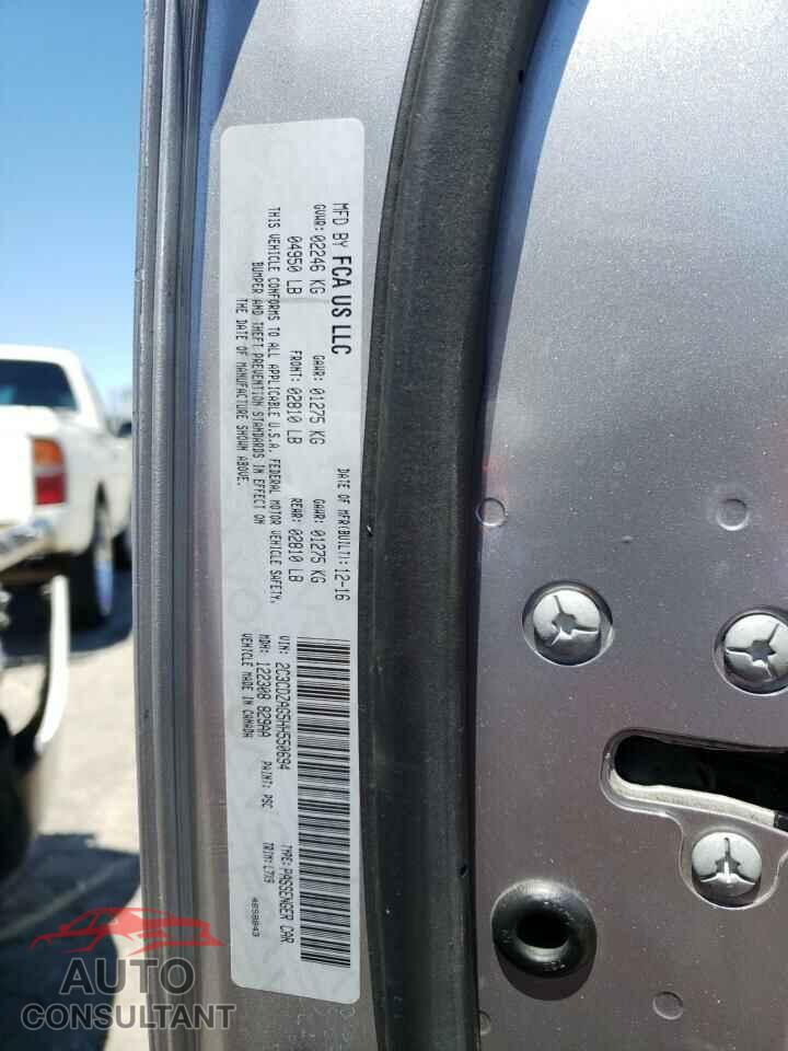 DODGE CHALLENGER 2017 - 2C3CDZAG5HH550694