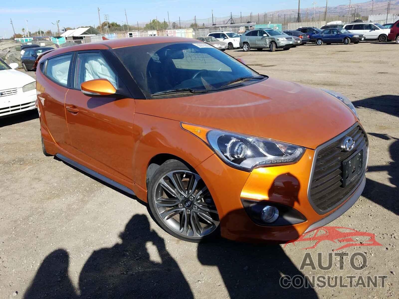 HYUNDAI VELOSTER 2016 - KMHTC6AE2GU282612