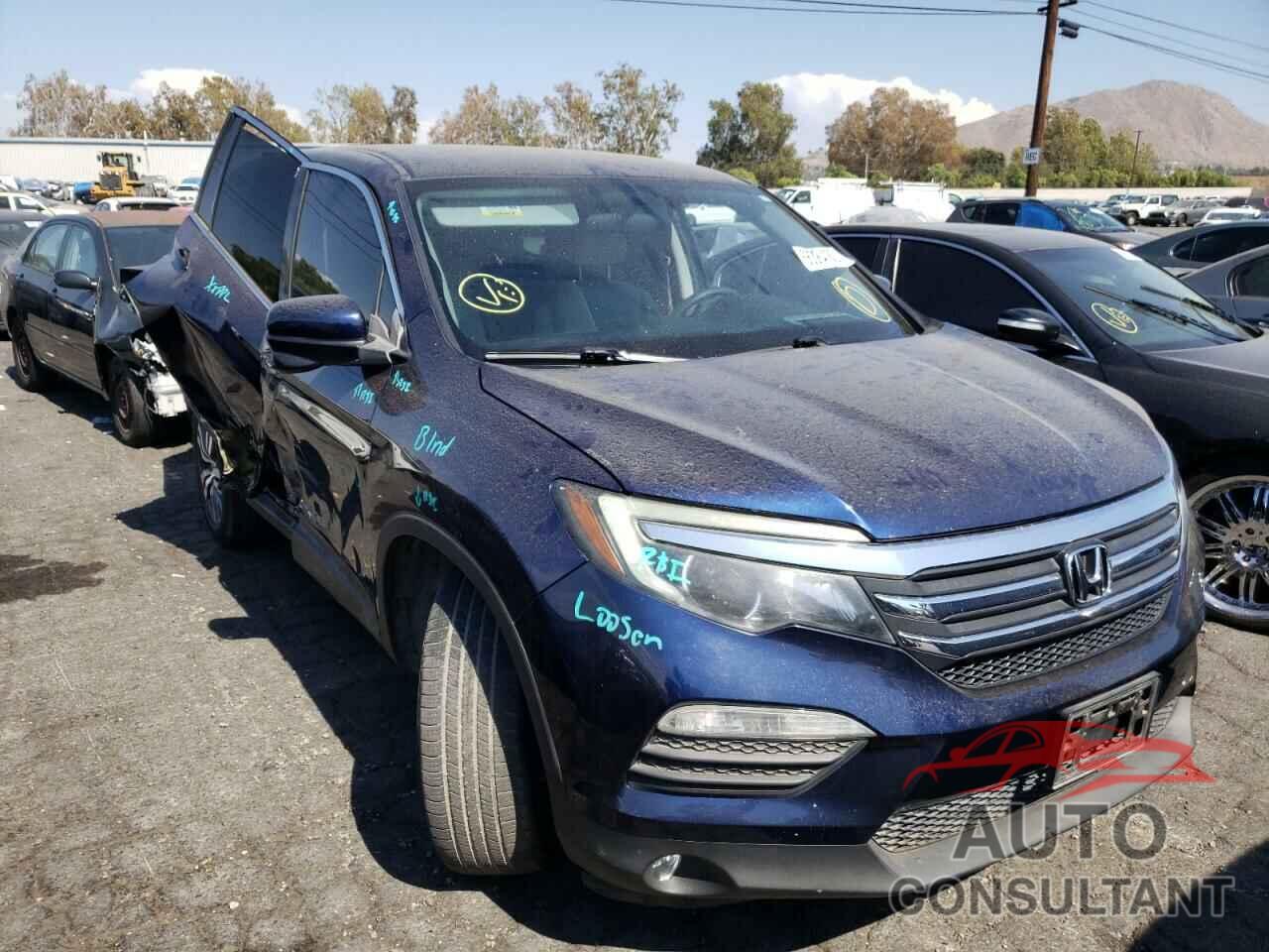 HONDA PILOT 2016 - 5FNYF5H34GB024570
