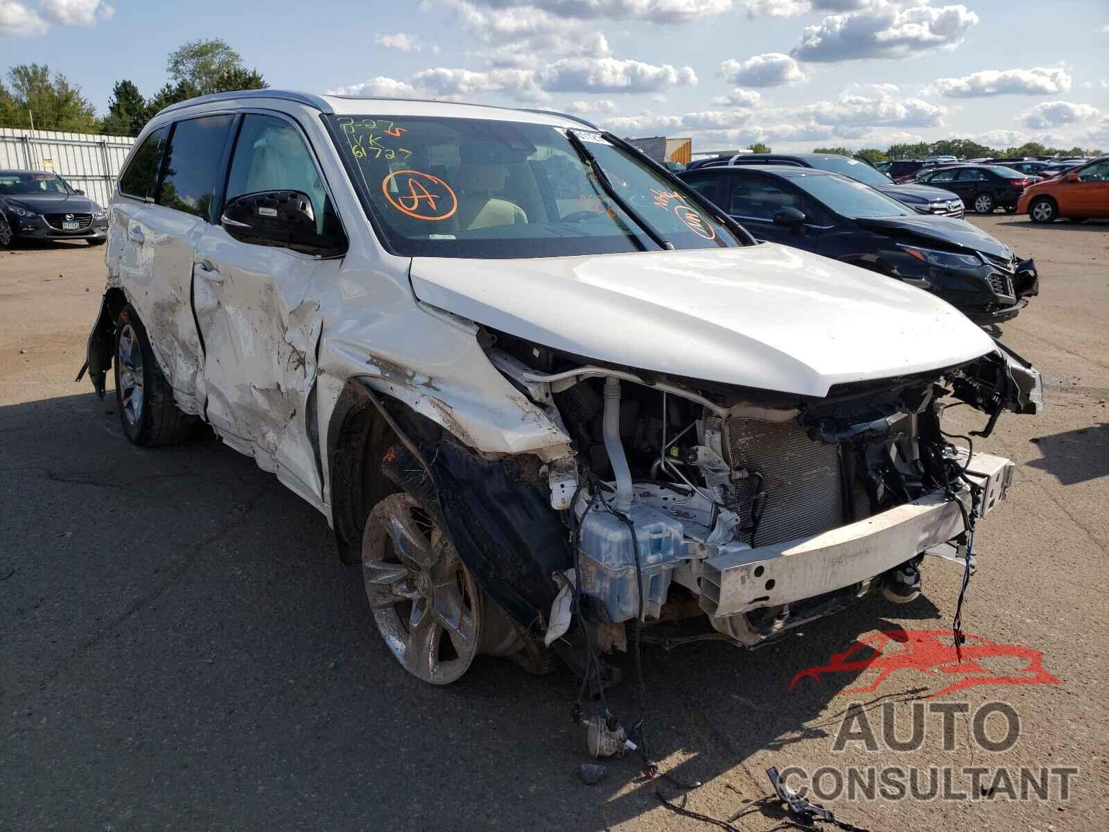 TOYOTA HIGHLANDER 2018 - 5TDDZRFH9JS809925