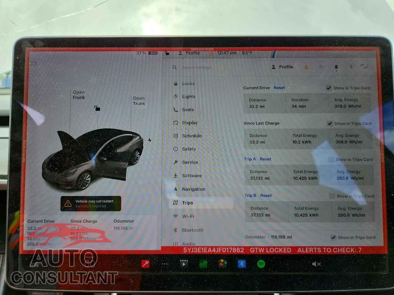 TESLA MODEL 3 2018 - 5YJ3E1EA4JF017862