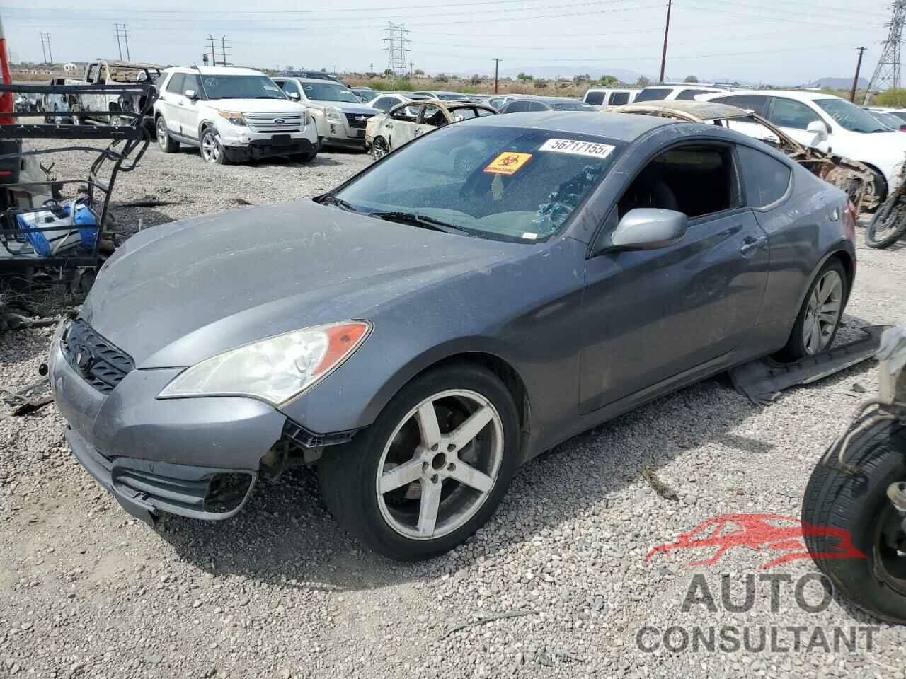 HYUNDAI GENESIS 2012 - KMHHT6KD1CU073724