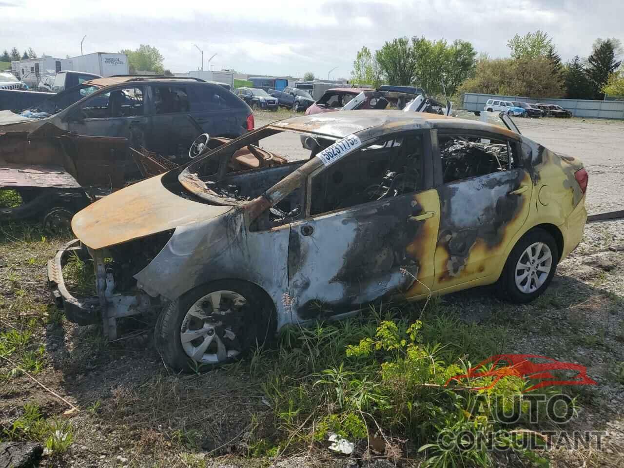 KIA RIO 2016 - KNADM4A31G6554545