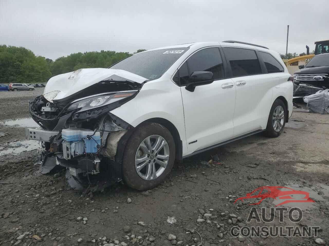 TOYOTA SIENNA 2021 - 5TDDSKFC4MS036186