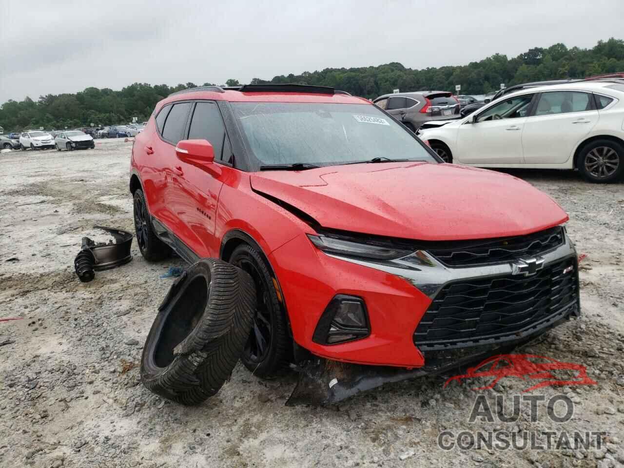 CHEVROLET BLAZER 2019 - 3GNKBERS4KS666625