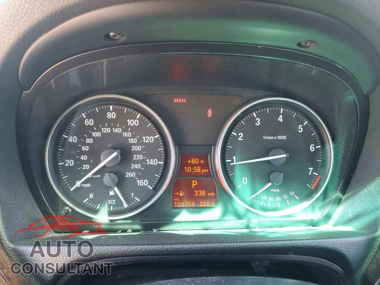 BMW 3 SERIES 2009 - WBAPH53569A436741