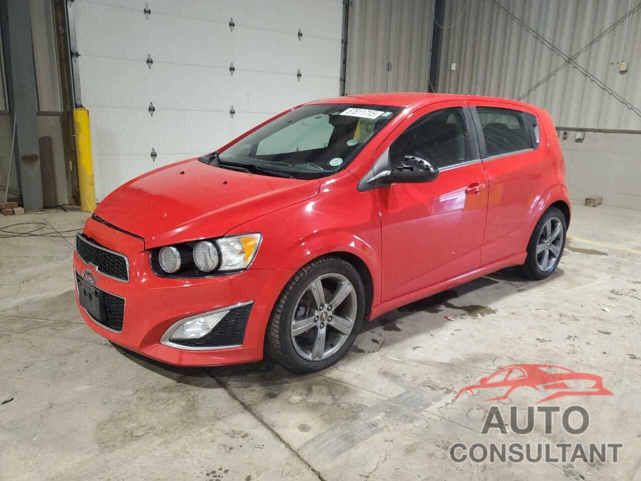 CHEVROLET SONIC 2016 - 1G1JG6SBXG4181203