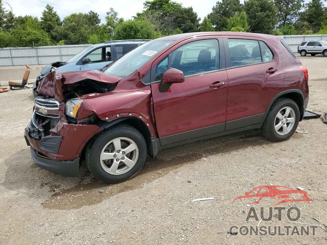 CHEVROLET TRAX 2016 - 3GNCJNSB5GL222138
