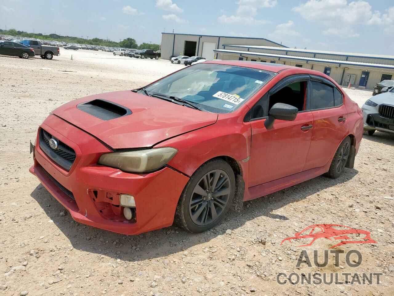 SUBARU WRX 2015 - JF1VA1D68F9814169