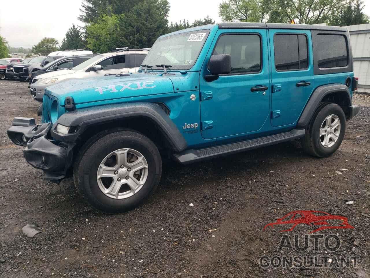JEEP WRANGLER 2020 - 1C4HJXDG8LW163366