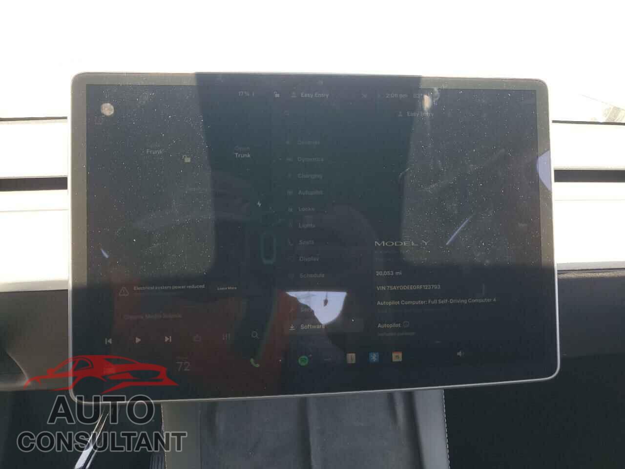 TESLA MODEL Y 2024 - 7SAYGDEE0RF123793