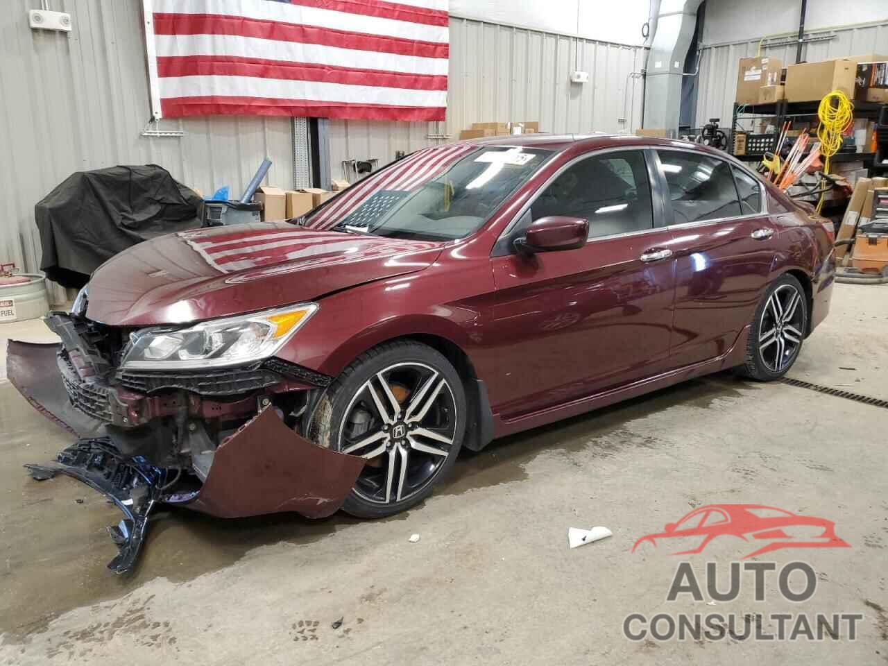 HONDA ACCORD 2016 - 1HGCR2F69GA025527