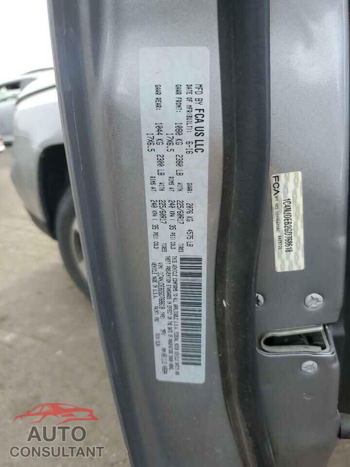 JEEP COMPASS 2016 - 1C4NJDEB2GD768618