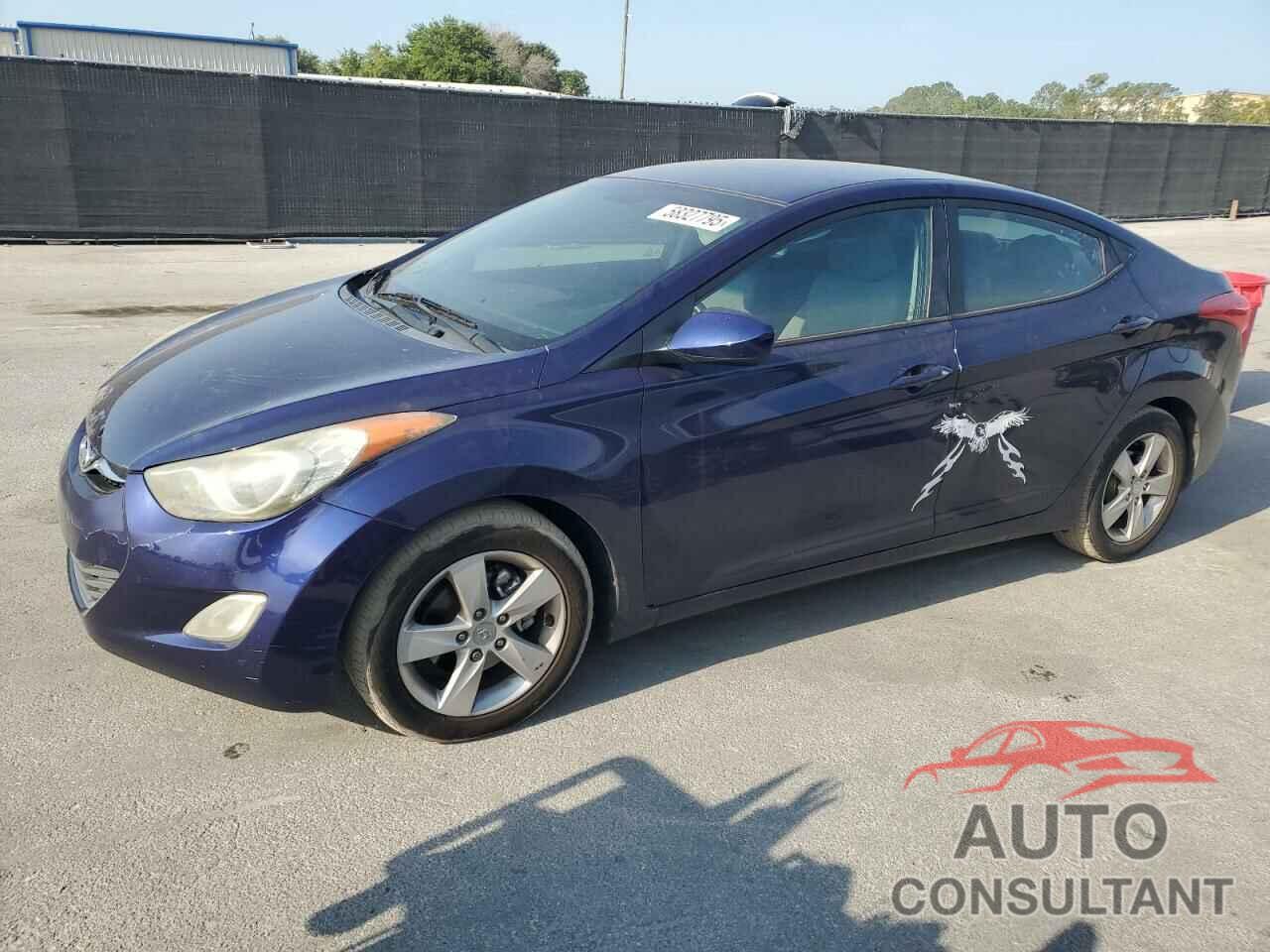 HYUNDAI ELANTRA 2012 - 5NPDH4AE3CH145374