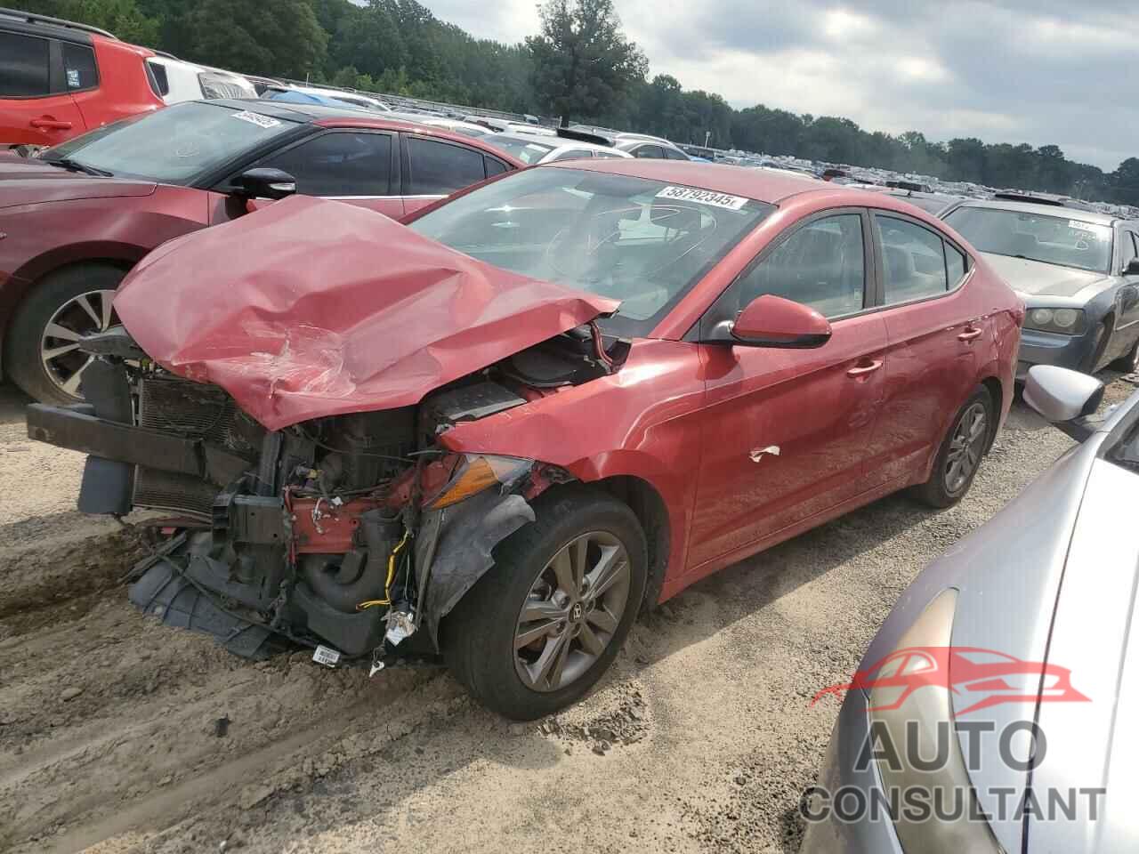 HYUNDAI ELANTRA 2018 - 5NPD84LF6JH319442