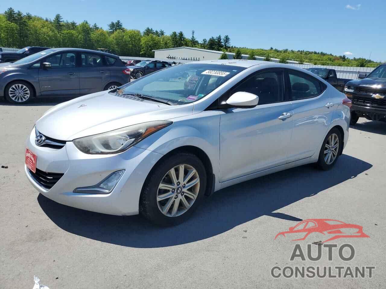HYUNDAI ELANTRA 2014 - KMHDH4AE2EU104416