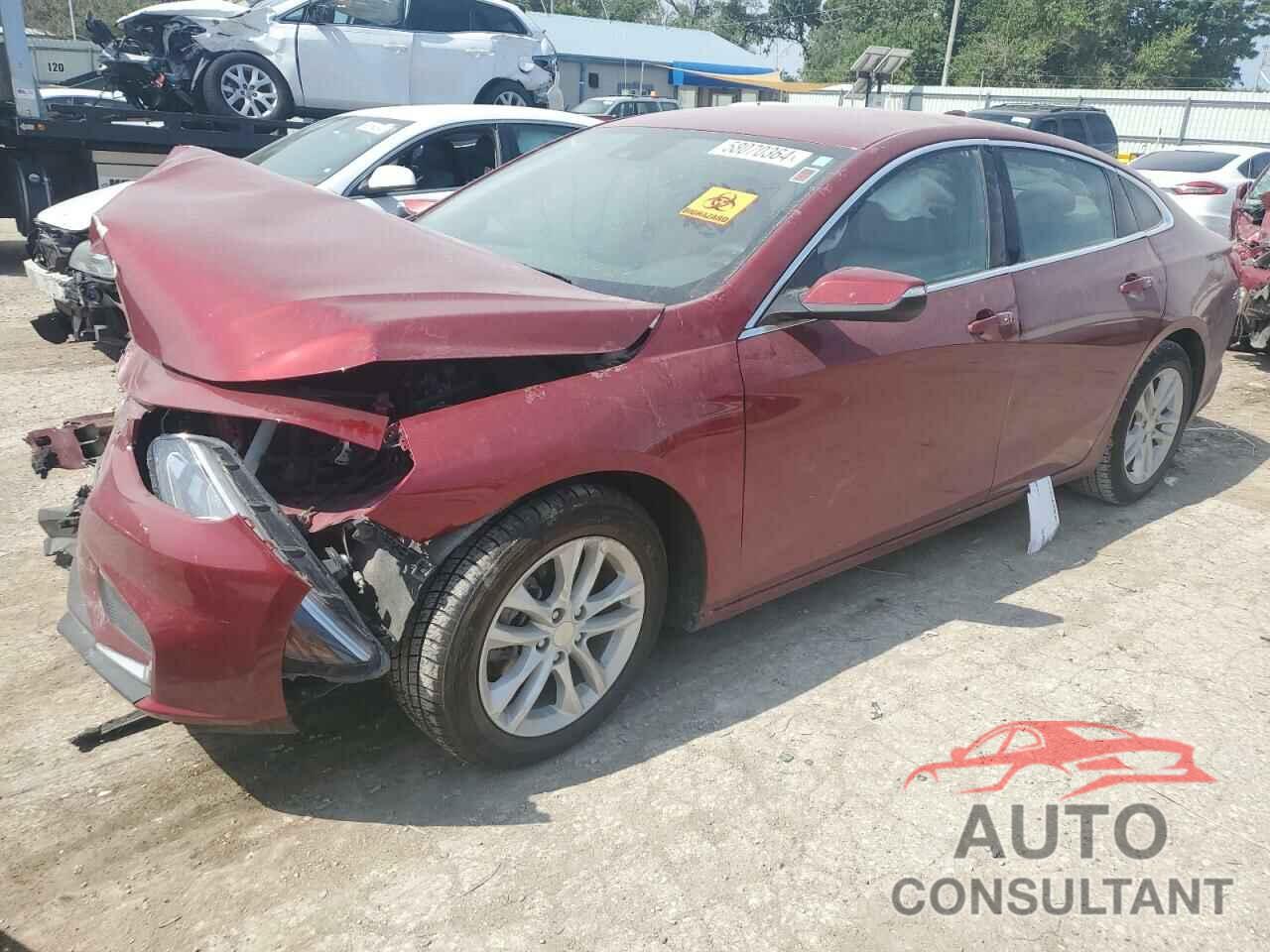 CHEVROLET MALIBU 2017 - 1G1ZJ5SU7HF154823