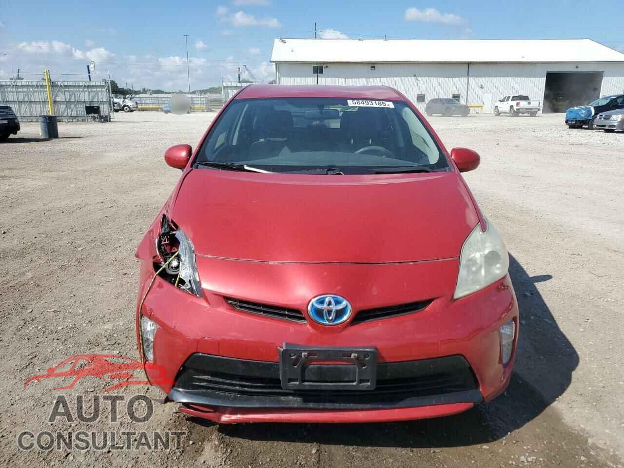 TOYOTA PRIUS 2013 - JTDKN3DU6D5563247