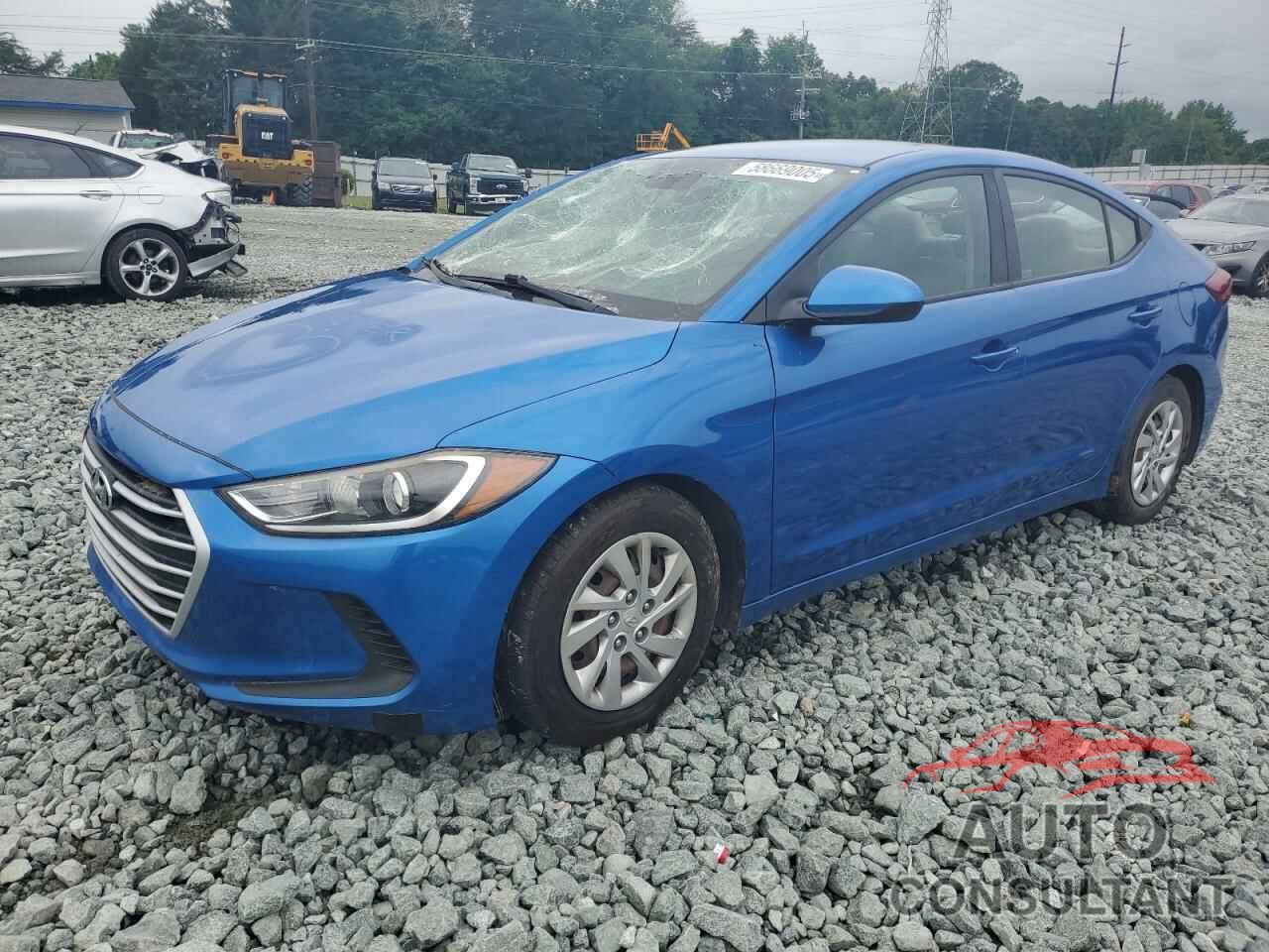 HYUNDAI ELANTRA 2017 - KMHD74LFXHU394403