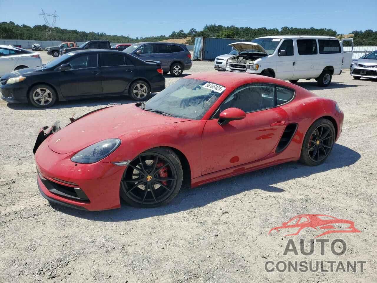 PORSCHE CAYMAN 2018 - WP0AB2A83JK279268