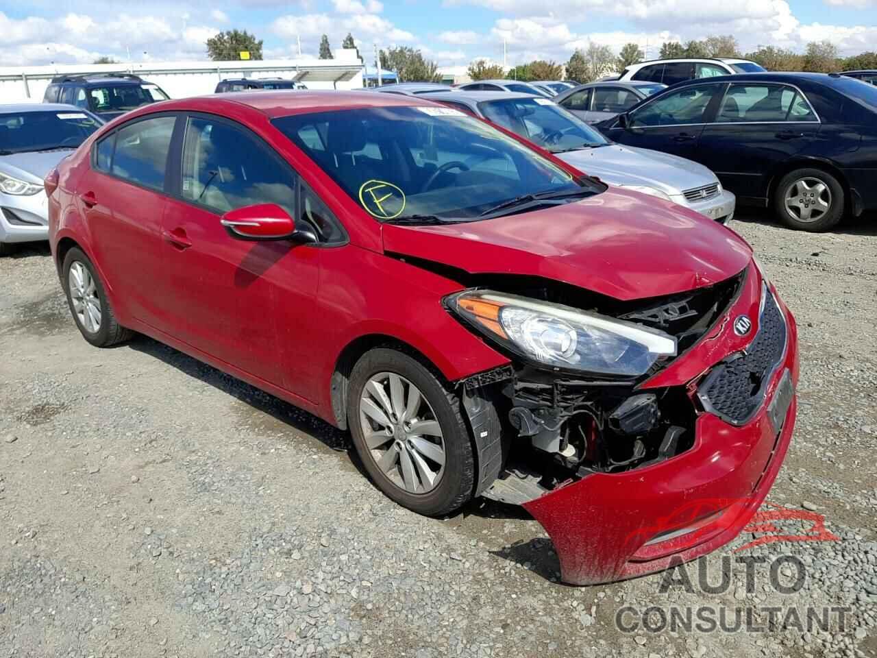 KIA FORTE 2016 - KNAFX4A62G5462750