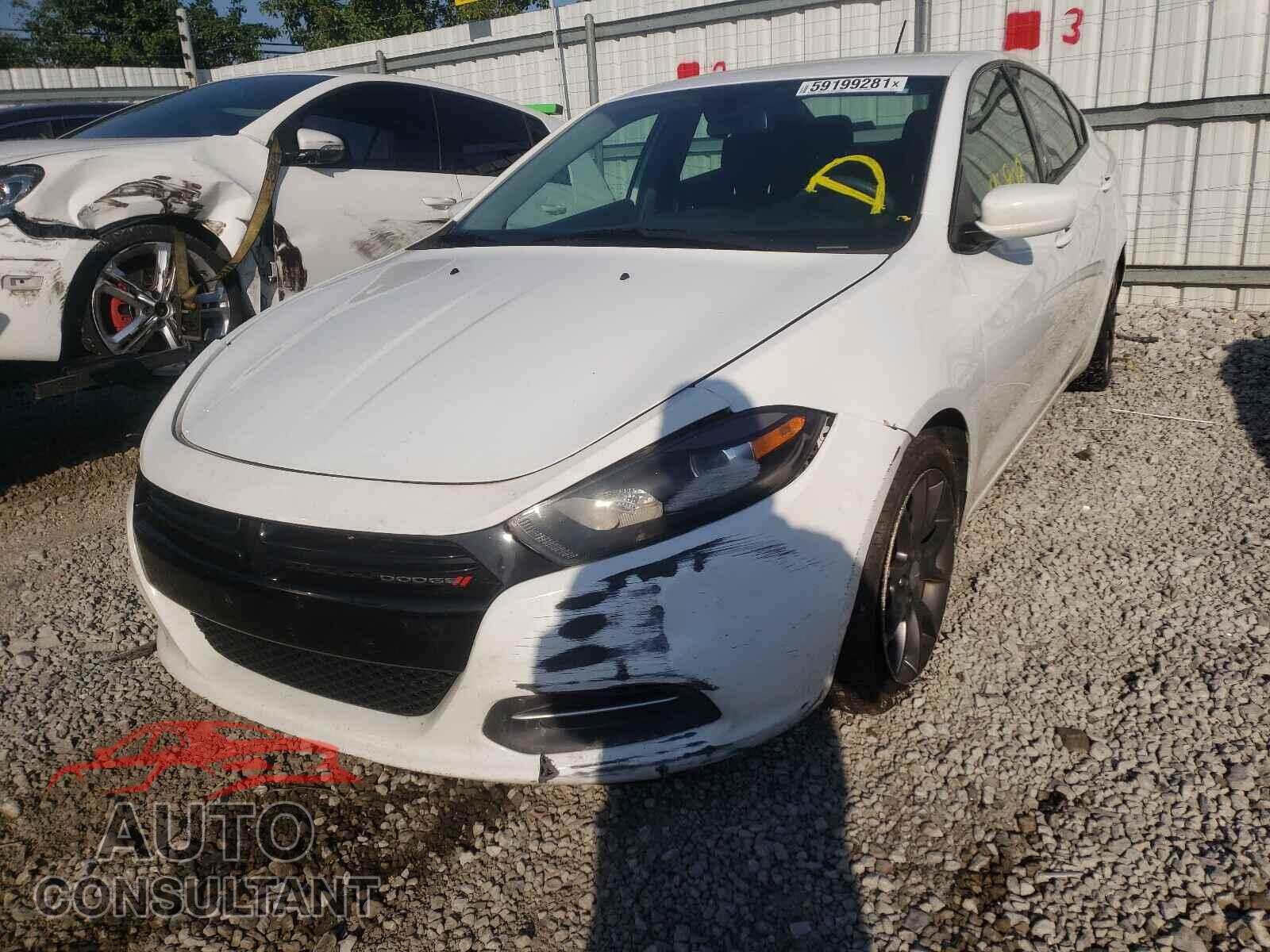 DODGE DART 2016 - 1C3CDFAA3GD607495