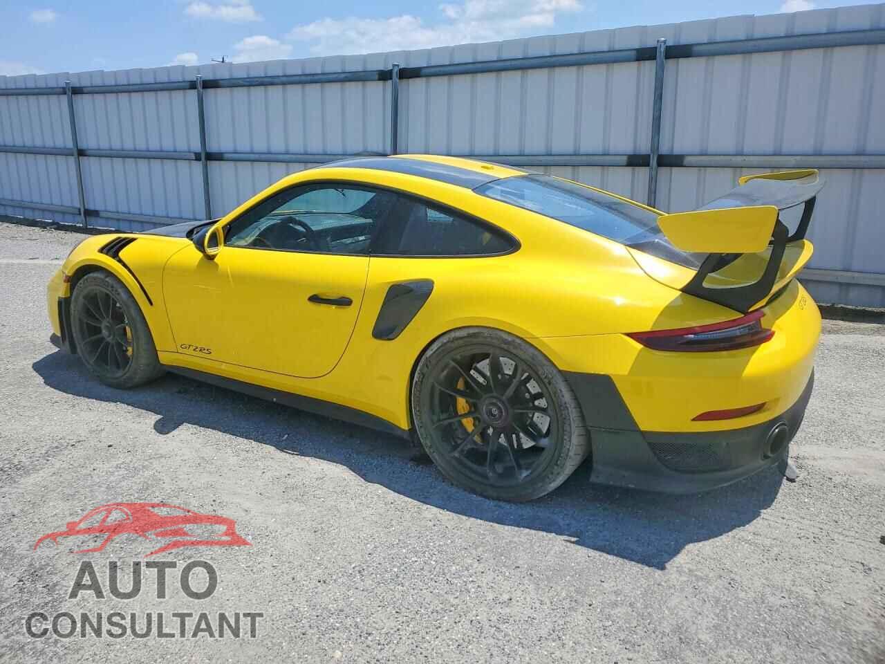 PORSCHE 911 2018 - WP0AE2A93JS186024