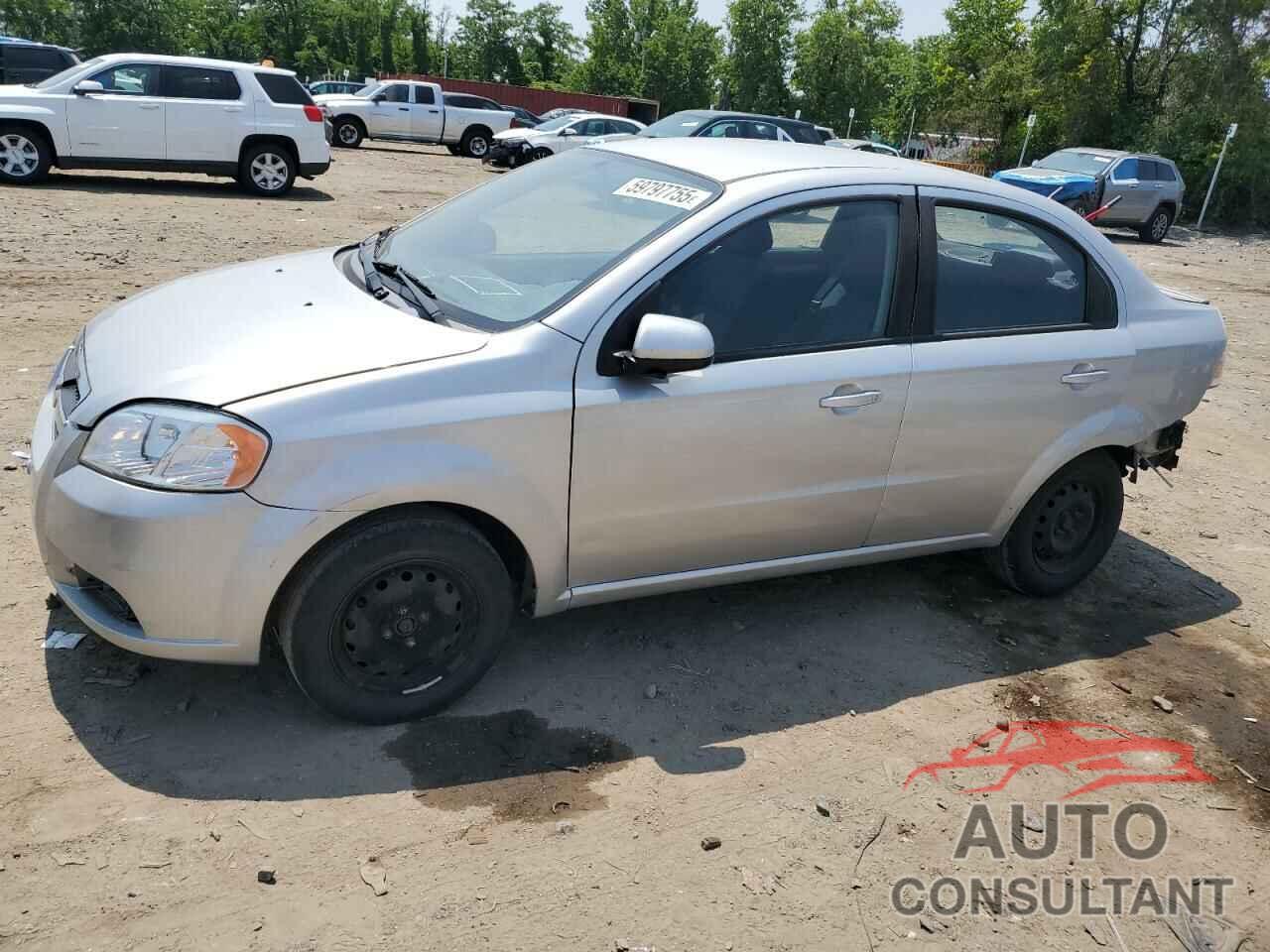CHEVROLET AVEO 2011 - KL1TD5DE8BB139876