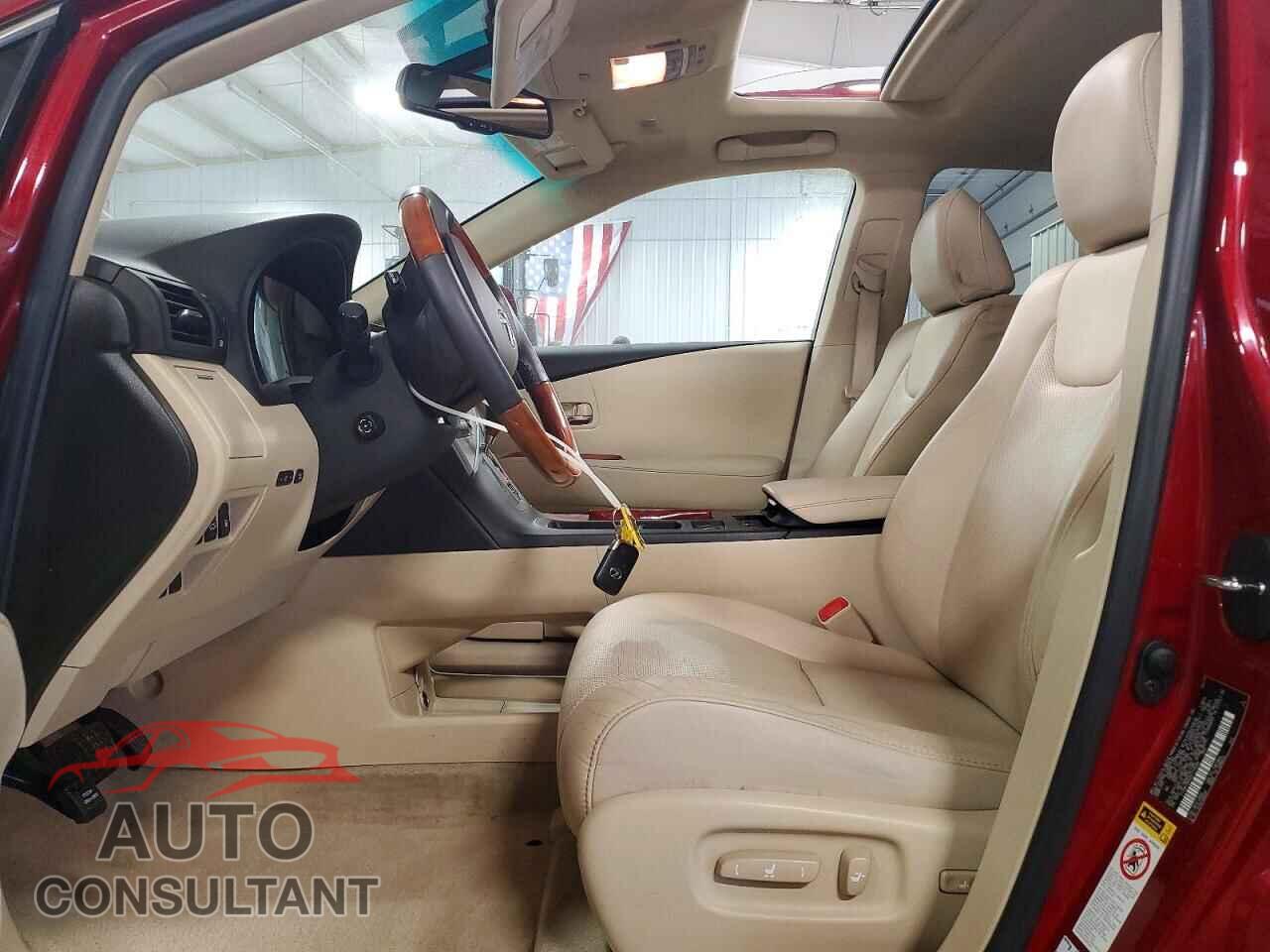 LEXUS RX350 2011 - 2T2BK1BA4BC113498