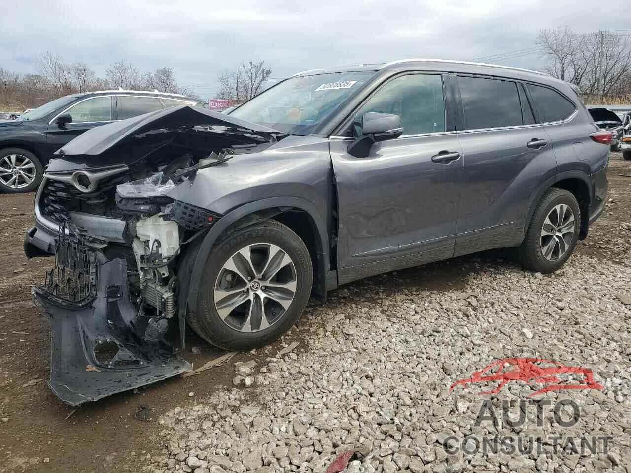 TOYOTA HIGHLANDER 2021 - 5TDGZRBH8MS088536