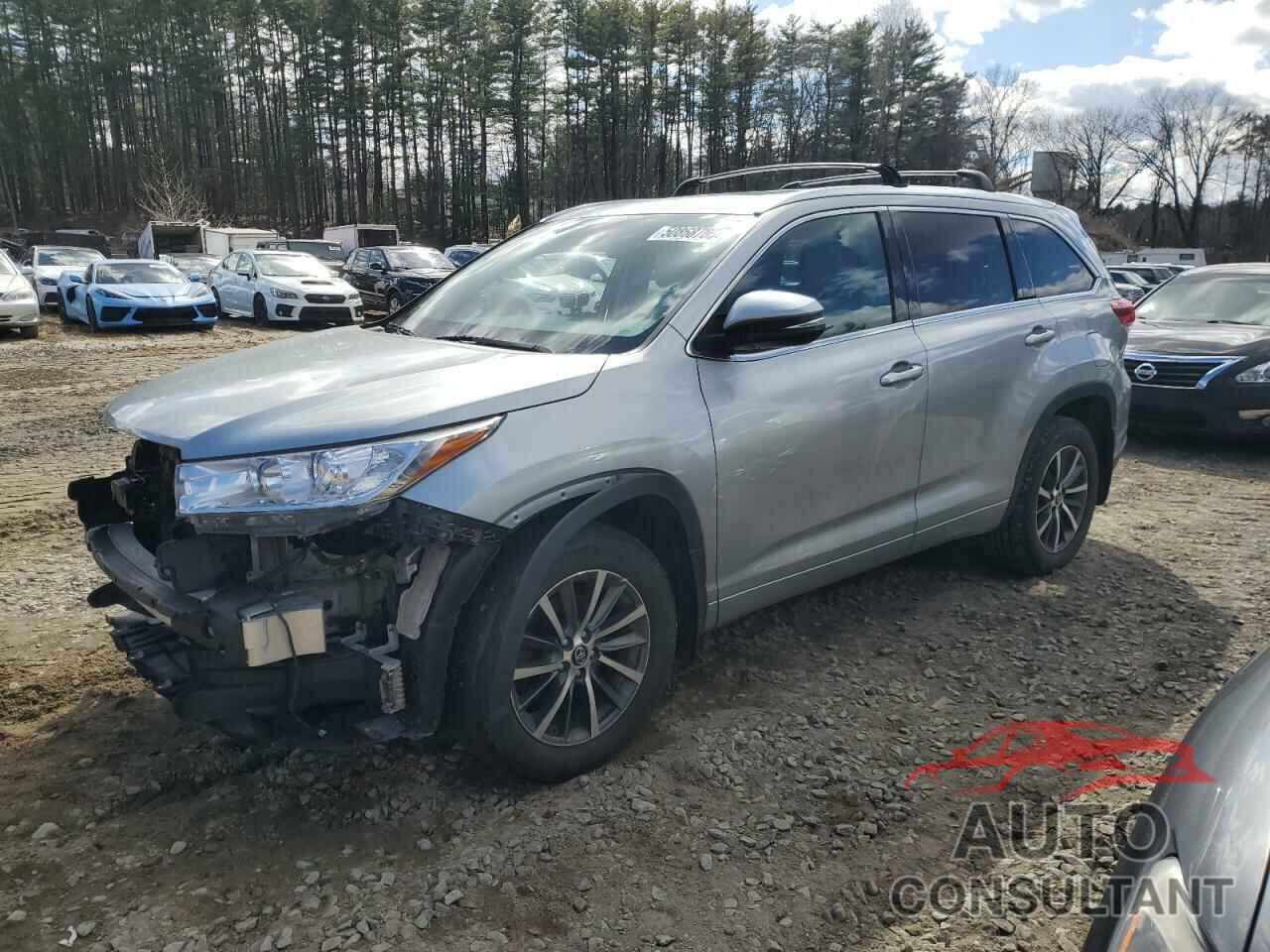 TOYOTA HIGHLANDER 2017 - 5TDJZRFH9HS445695