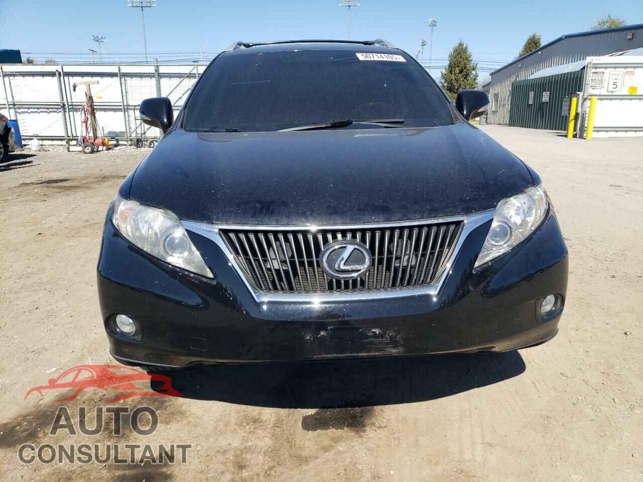 LEXUS RX350 2010 - 2T2BK1BA2AC065563
