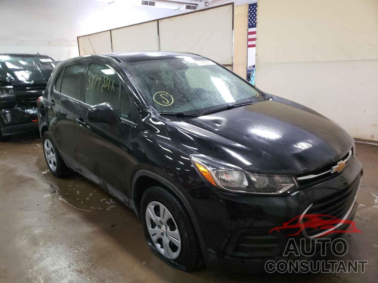 CHEVROLET TRAX 2019 - 3GNCJKSB8KL183732